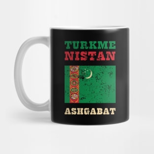 Flag of Turkmenistan Mug